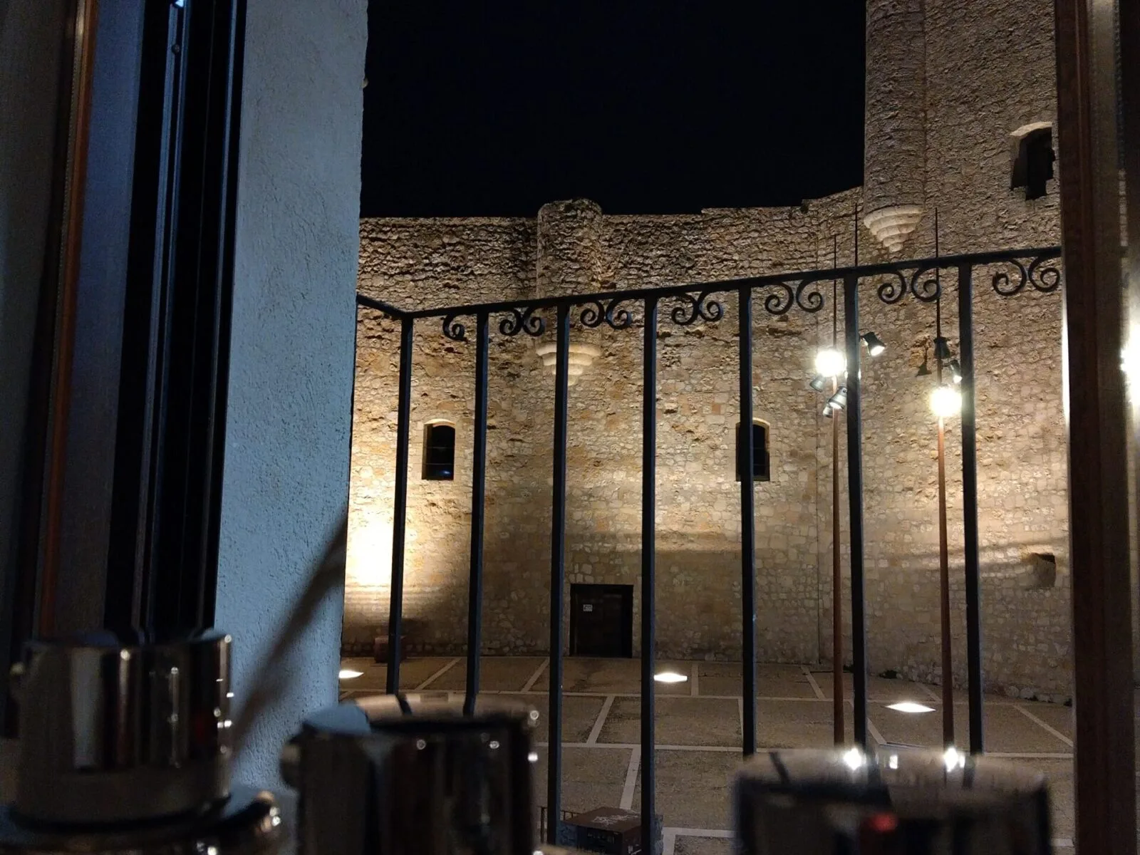 Vistas al castillo de Torija desde la Casa Rural El Balcón del Castillo