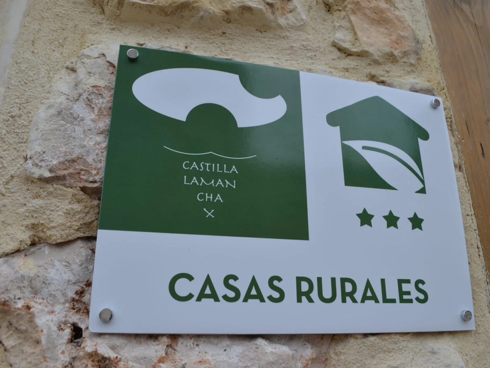 Cartel Casa Rural 3 Estrellas-El Balcón del Castillo