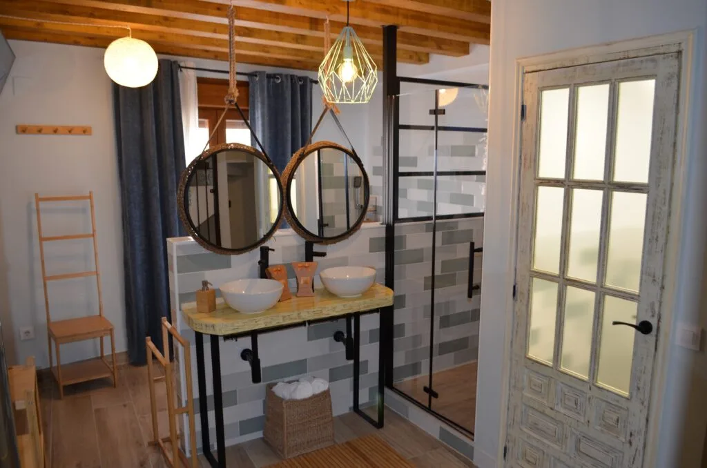 Baño en Casa Rural El Balcón del Castillo