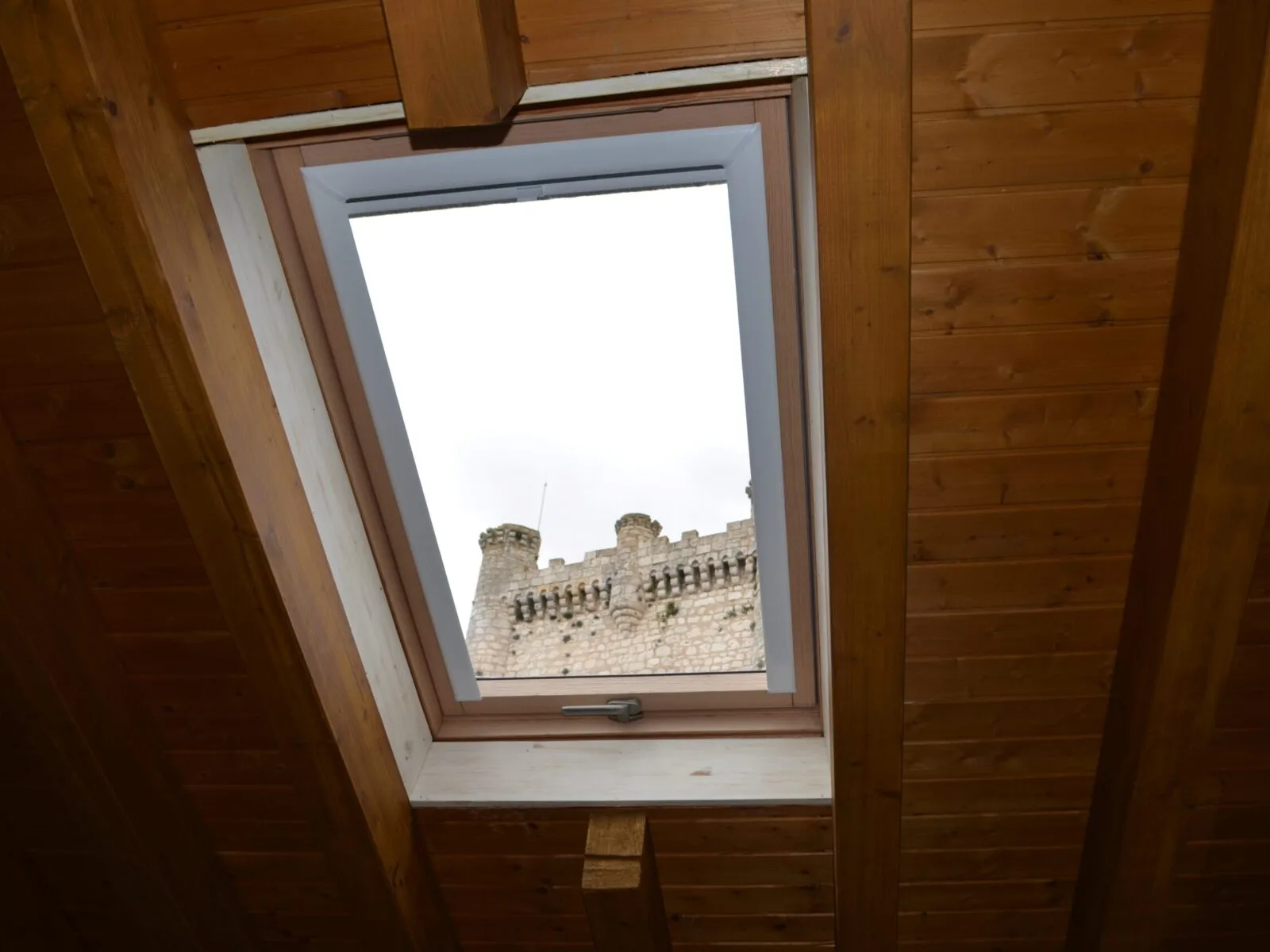 Vistas desde la buhardilla en Casa Rural El Balcón del Castillo