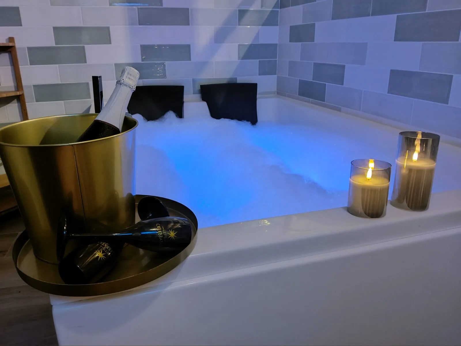 Jacuzzi en El Balcón del Castillo