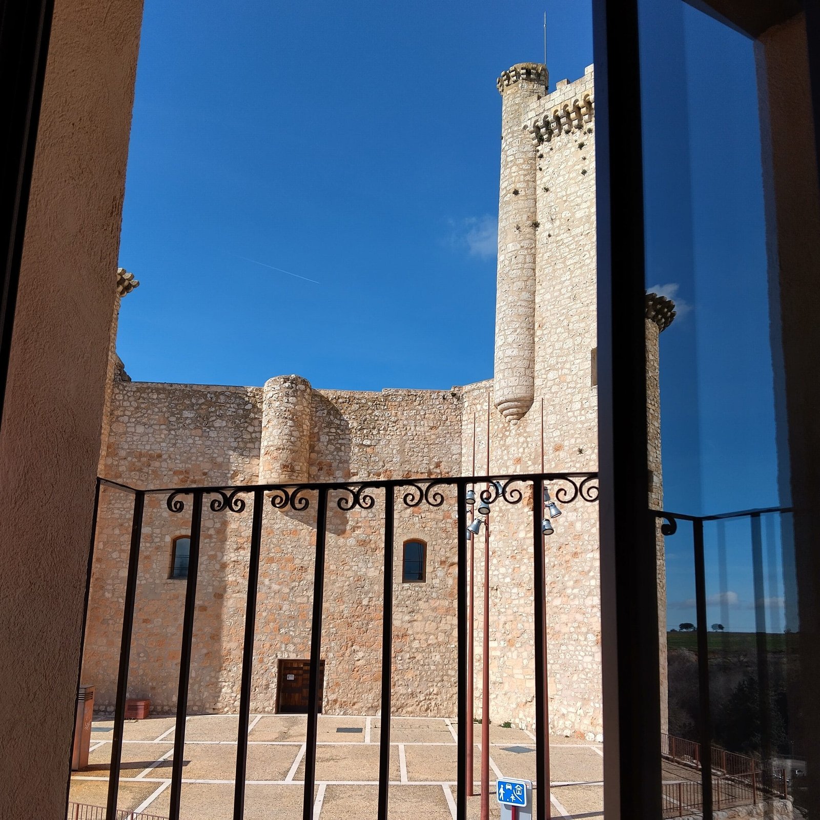 Vistas desde el jacuzzi en El Balcón del Castillo