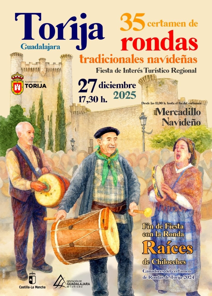 cartel Rondas Navideñas de Torija